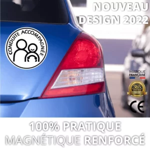 disque magnétique conduite supervisée magnetique renforce pratique voiture auto